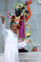 Pujya Deepakbhai with Lord Bal-krishna
